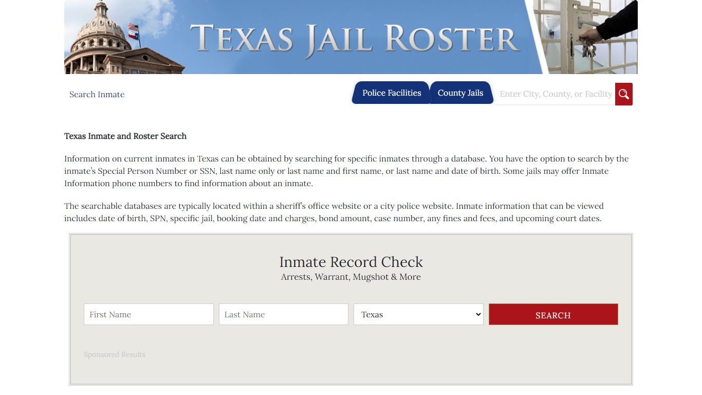 Orange County Jail Inmates | Jail Roster Search